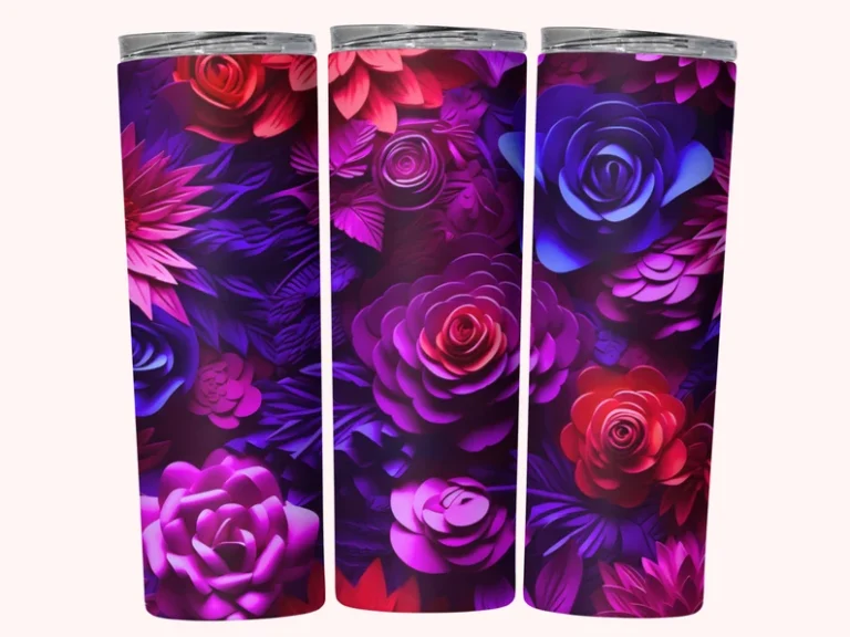 3d Flowers8