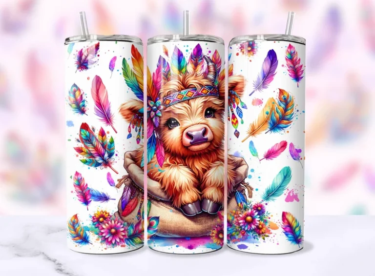 Boho Cow 1