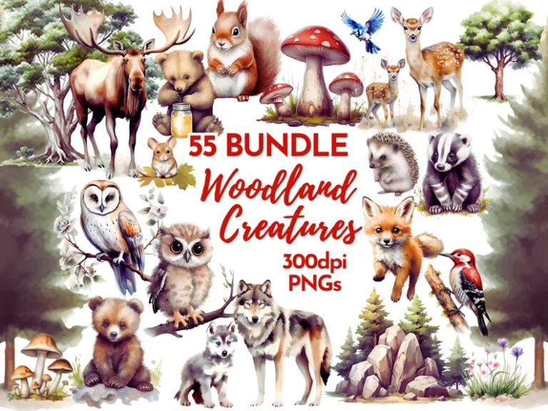 Bundle Woodland Creatures