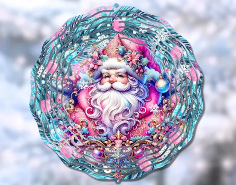 Christmas Santa Spinner 1