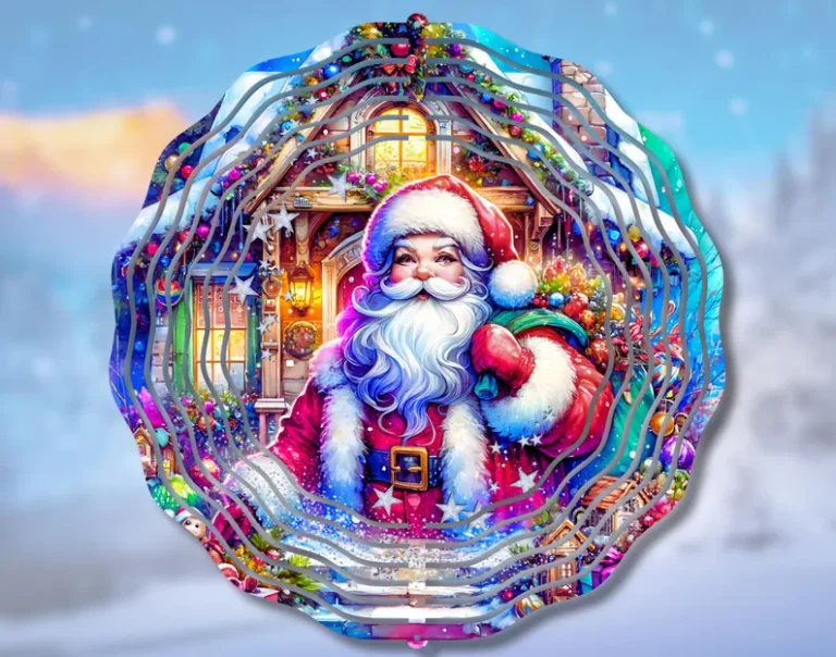 Christmas Santa Spinner 2