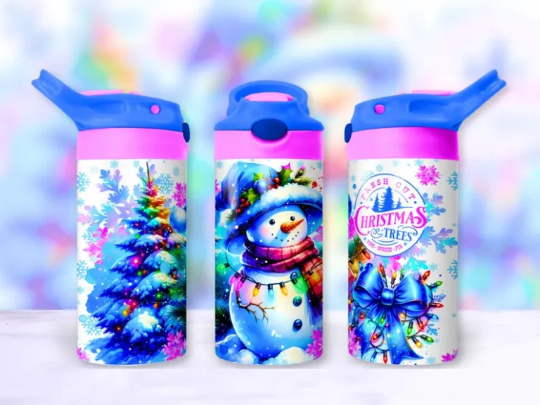 Snowman Sippy1 12oz