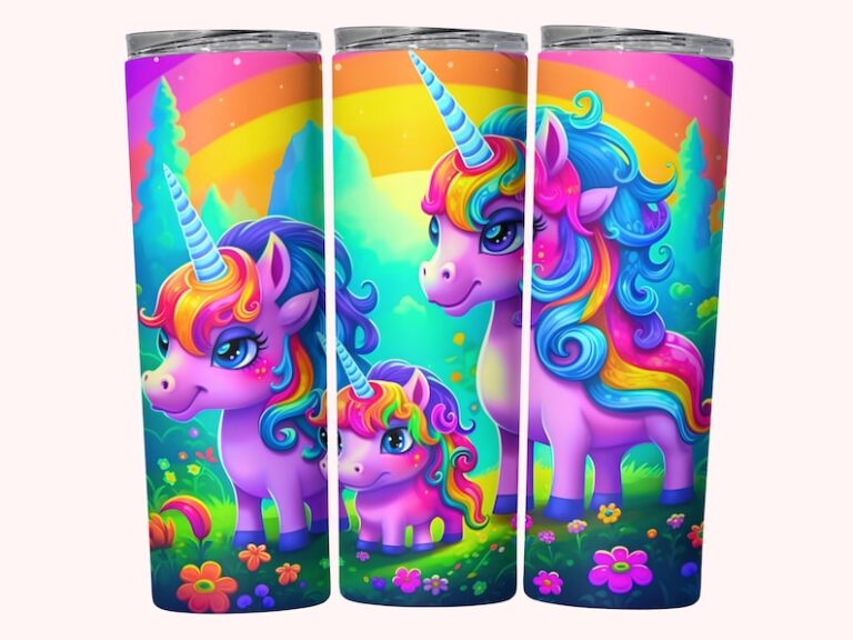 Unicorns Purple
