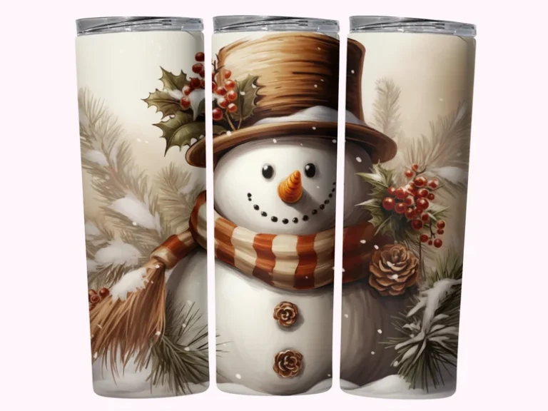 Vintage Snowman 1