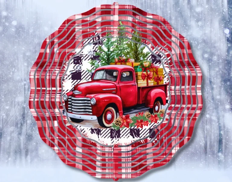Vintage Xmas Windspinner