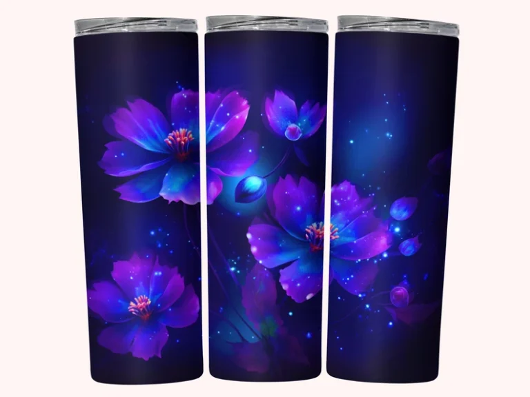 Glowing Flowers1