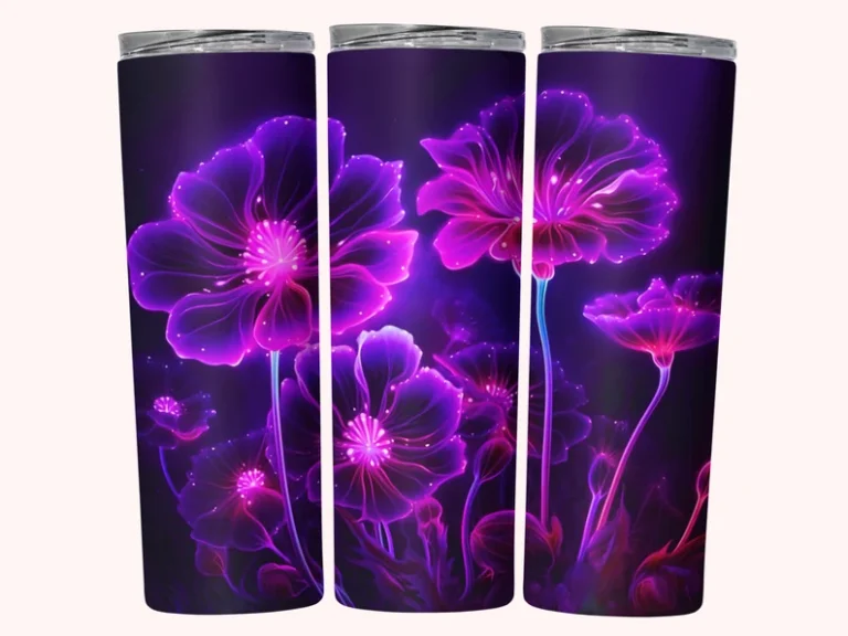 Glowing Flowers2